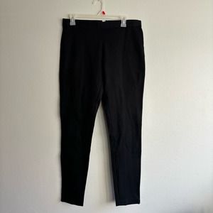 Black j crew pixie pant in stretch ponte